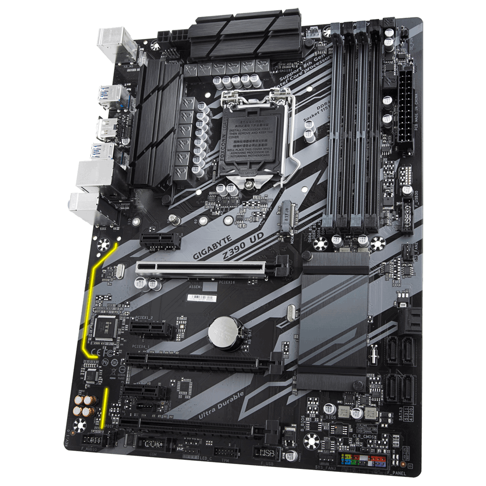 Материнская плата gigabyte z390 ud совместимость с процессорами